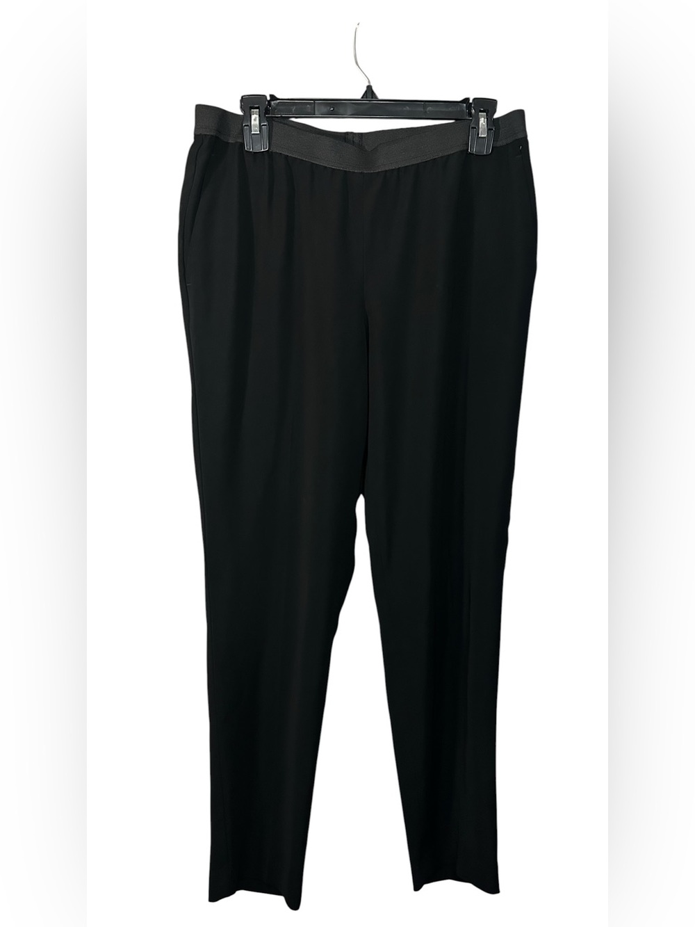 Ann Taylor Women’s Black Dress Pants Size 4 Straight Leg 100% Polyester